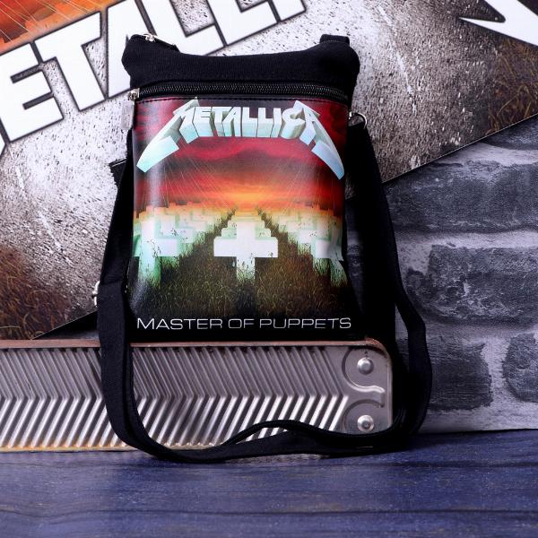 Photo #5 of product B5381S0 - Officially Licensed Metallica Master of Puppets Shoulder Bag