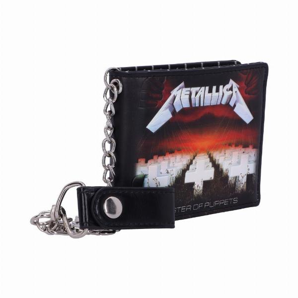 Photo #4 of product B4684N9 - Metallica Master of Puppets Album Wallet with Chain