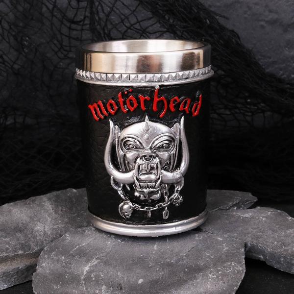 Photo #5 of product B4122M8 - Motorhead Ace of Spades Warpig Shot Glass Officially Licensed Merchandise