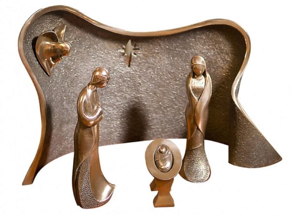 Photo of Nativity Scene Bronze Set