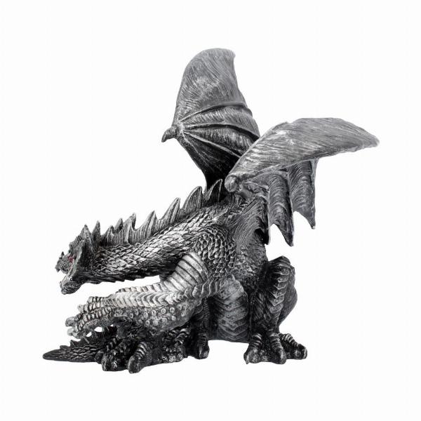 Photo #3 of product B4366M8 - Nemesis Now Obsidian Dragon Figurine 25cm