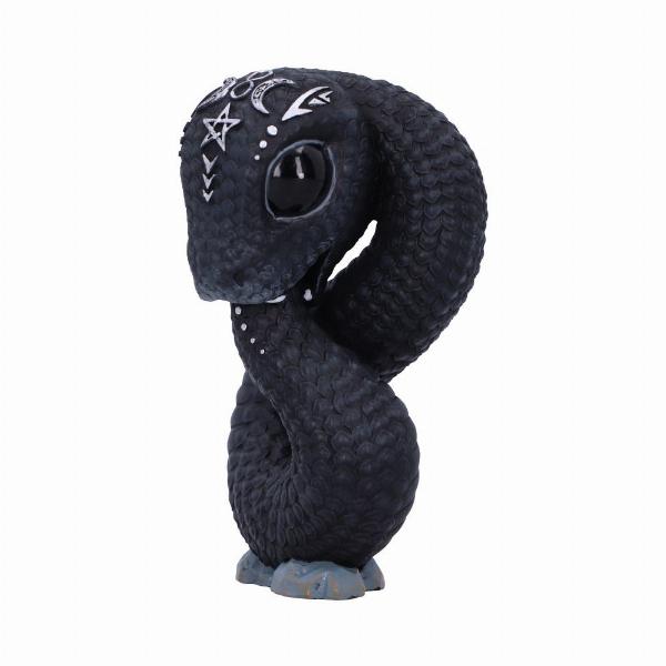 Photo #3 of product B5941V2 - Ouroboros Occult Snake Figurine 9.6cm