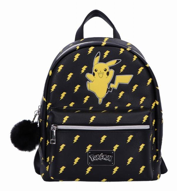 Photo #1 of product C6808B24 - Pokmon Pikachu Lighting Backpack in Black