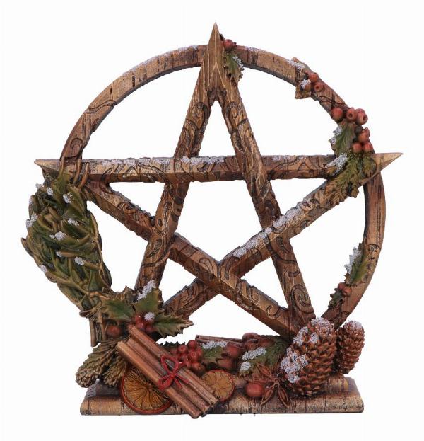 Photo #1 of product B6632B24 - Winter Decorative Pentagram Ornament