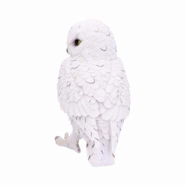 Photo #2 of product U4772P9 - Snowy Watch Large White Owl Ornament