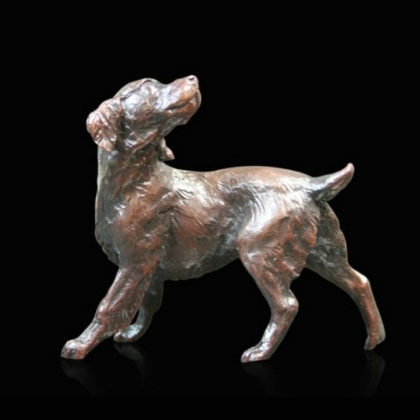 Photo of Springer Spaniel Small Bronze Figurine (Limited Edition) Michael Simpson