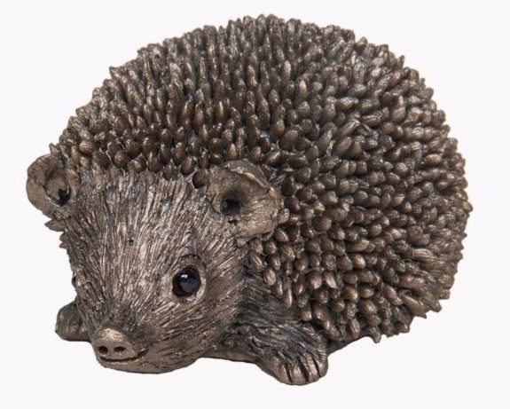 Squeak Small Hedgehog Bronze Sculpture (Thomas Meadows) | Bronze Gifts