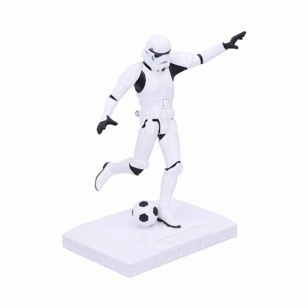 Photo #4 of product B5870V2 - Officially Licensed Stormtrooper Back of the Net Footballer Figurine 17cm