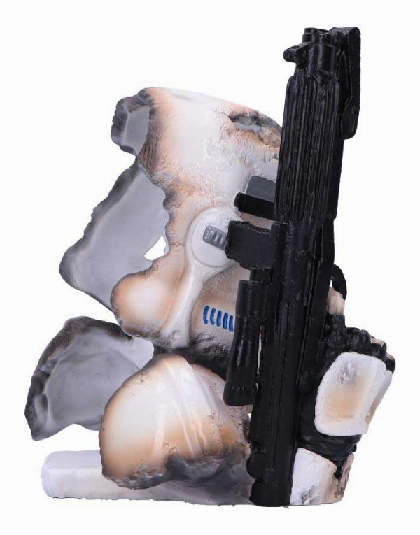 Photo #2 of product B6465X3 - Stormtrooper in battle Blasted Bust 23.5cm