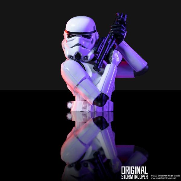 Photo #5 of product B6194W2 - Stormtrooper Bust Figurine (Small) 14.2cm