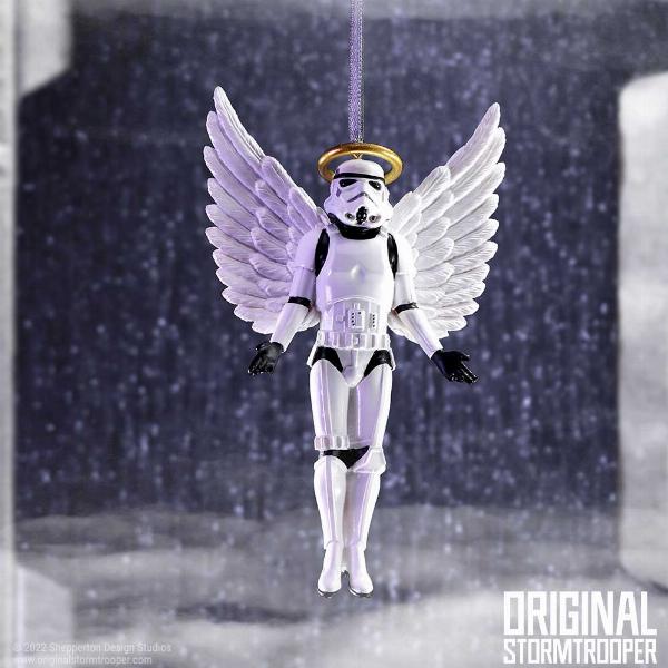 Photo #5 of product B6360X3 - Officially Licensed Original Stormtrooper For Heaven's Sake Hanging Ornament