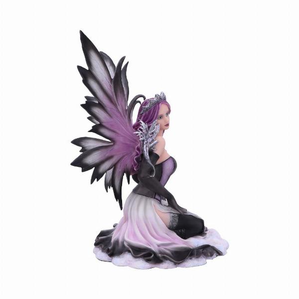 Photo #4 of product C5817U1 - Winter Fairy with Dragon Figurine 38cm