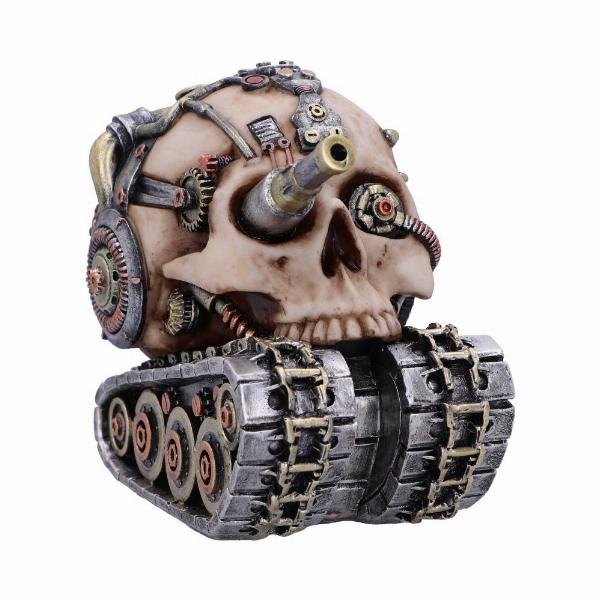 Photo #5 of product U6137W2 - Techno Tank Steampunk Skull 16cm