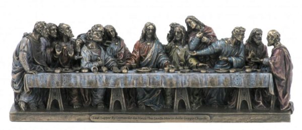 Photo of The Last Supper Bronze Figurine 24 cm