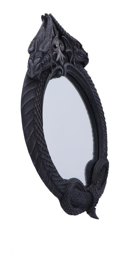 Photo #4 of product D6845C24 - The Reflector Gothic Dragon Mirror