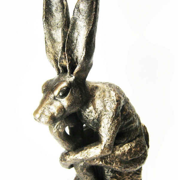 Photo of The Thinker Hare Sculpture (Old Masters)