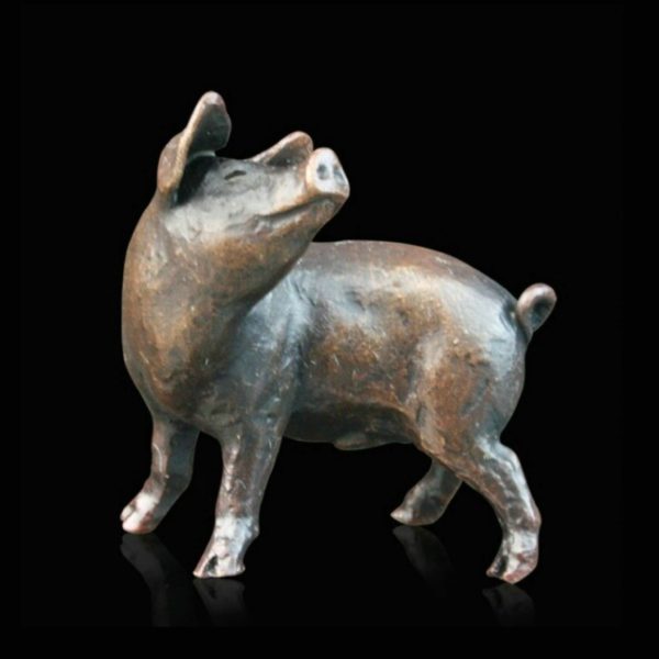 Photo of Three Little Pigs Bronze Figurine (Limited Edition) Michael Simpson