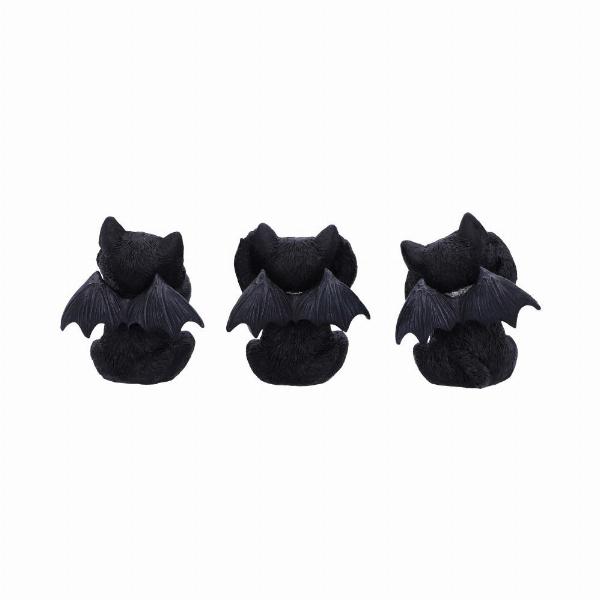 Photo #3 of product U6105W2 - Three Wise Vampuss Figurines 9cm