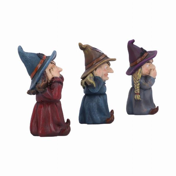 Photo #4 of product D5953V2 - Three Wise Witches Figurine 9.3cm