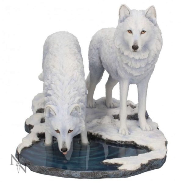 Photo of Warriors of Winter Wolf Figurine (Lisa Parker)