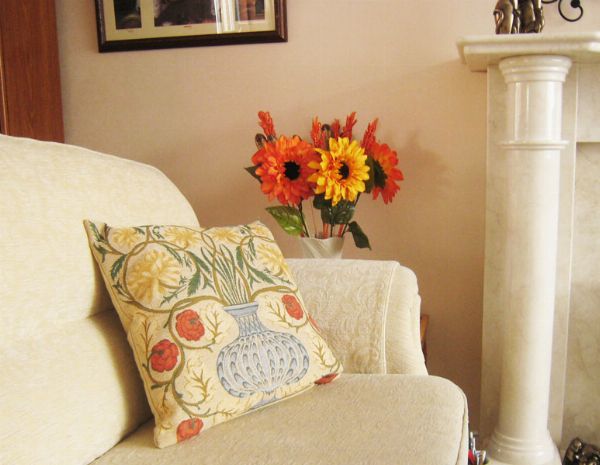 Phot of William Morris Andrew Morris Tapestry Cushion