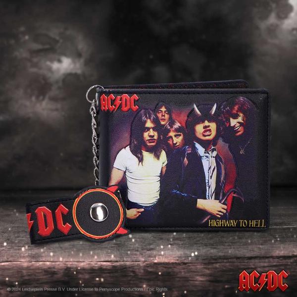 Photo #5 of product B6608B24 - ACDC Highway to Hell Artwork Wallet