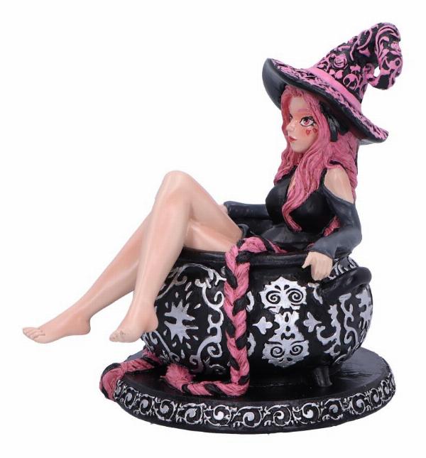 Photo #2 of product B6635B24 - Baie Rose Sugar & Spice Witch Figurine