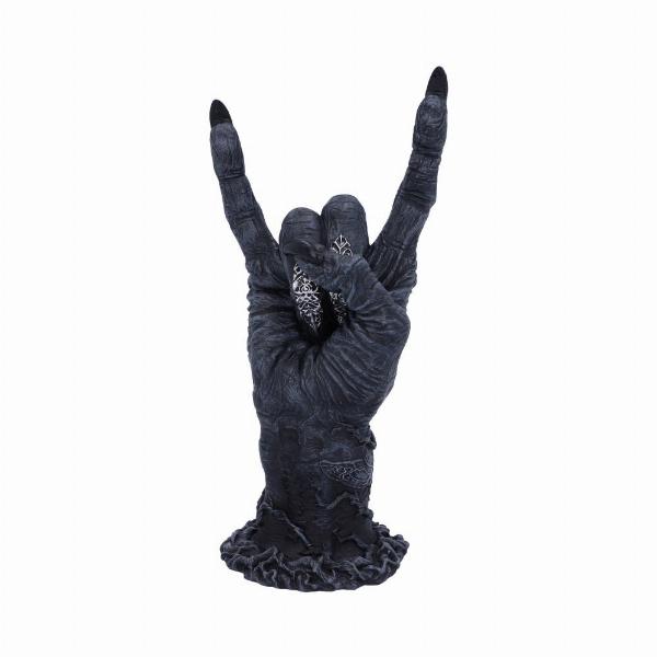 Photo #1 of product B5159R0 - Baphomet's Horns Horror Hand Figurine