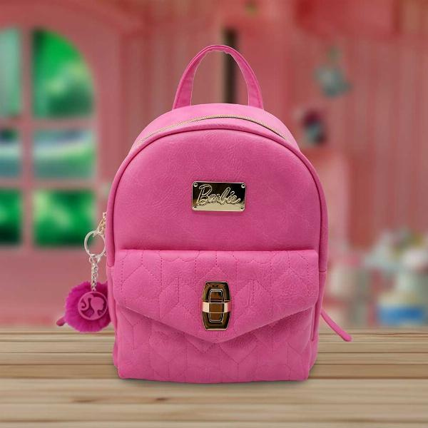 Photo #2 of product C6810B24 - Barbie Backpack in Hot Pink