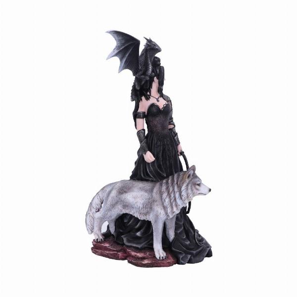 Photo #4 of product D4992R0 - Nene Thomas Bellamaestra Dragonling and Wolf Companion Figurines