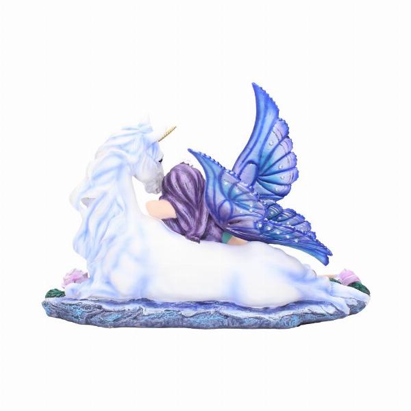 Photo #4 of product B1240D5 - Fantasy Belle and Unicorn Companion Figurine