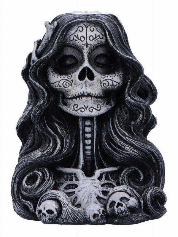 Photo #1 of product U7008A25 - Calavera's Offering Backflow Incense Burner