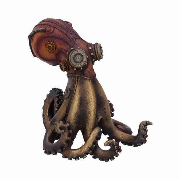 Photo #4 of product D5984W2 - Call of the Kraken Steampunk Phone Holder 14.5cm