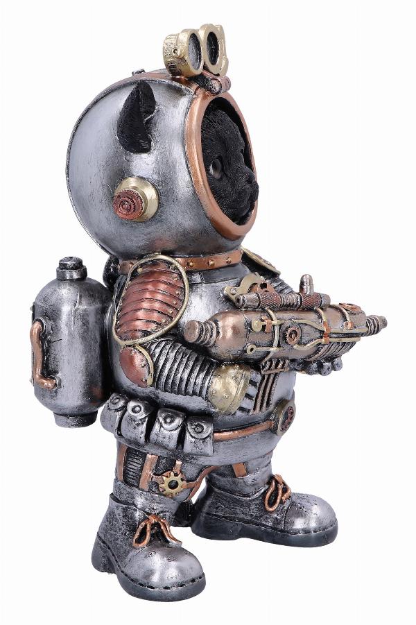 Photo #4 of product U6503Y3 - Cat-tack Space Steampunk Figurine