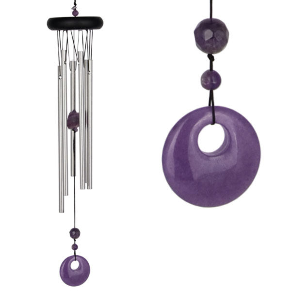 Photo of Chakra Amethyst Wind Chime (Woodstock)