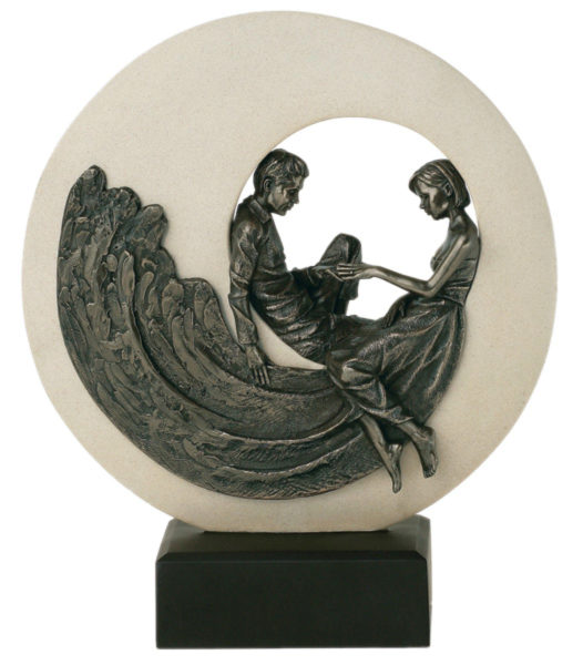 Photo of Circle of Love Bronze Figurine