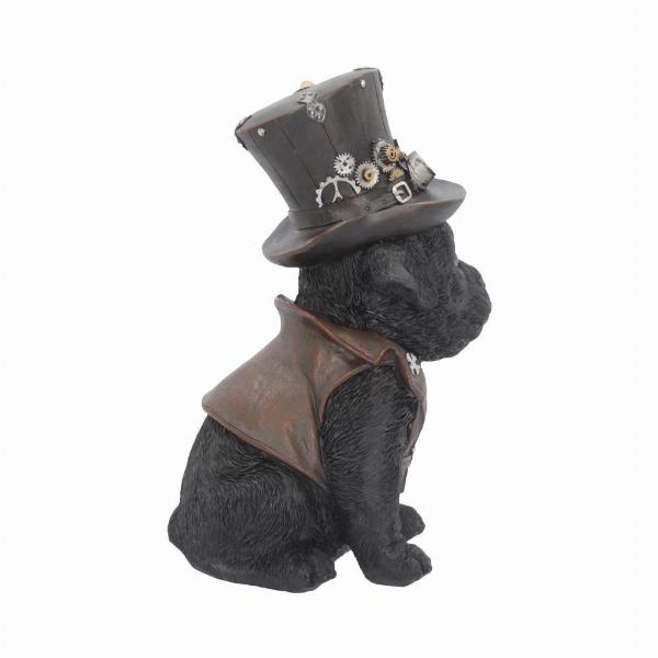 Photo #4 of product U4460N9 - Cogsmiths Adorable Steampunk Dog Figurine 21cm