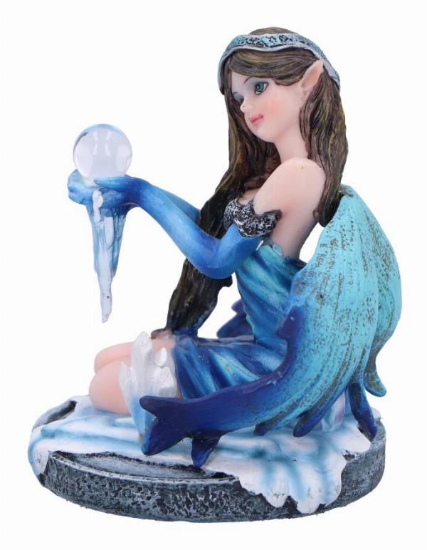 Photo #2 of product D6780B24 - Azura Blue Crystal Fairy Figurine