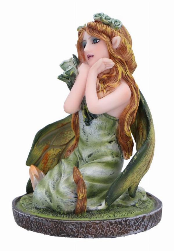 Photo #2 of product D6784B24 - Clover Green Crystal Fairy Figurine