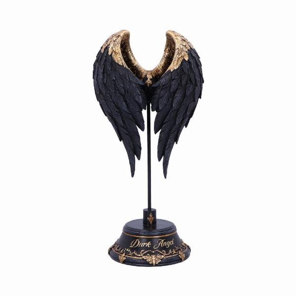 Photo #1 of product B5262S0 - Dark Angel Gothic Fallen Fae Wing Sculpture Figurine