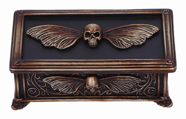 Photo #1 of product U7038M25 - Death's Head Treasure Ornamental Box