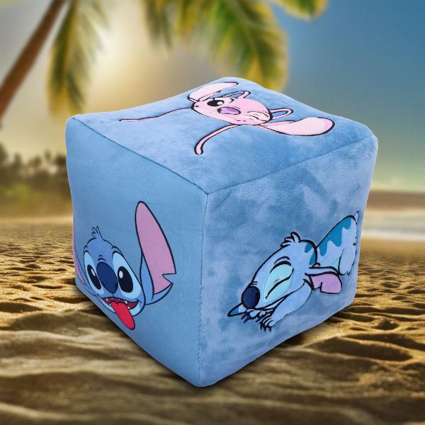 Photo #5 of product C6922C24 - Disney Stitch and Angel Cube Cushion in Blue