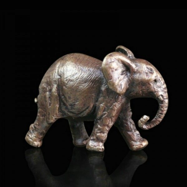 Photo of Elephant Bronze Miniature (Butler and Peach)