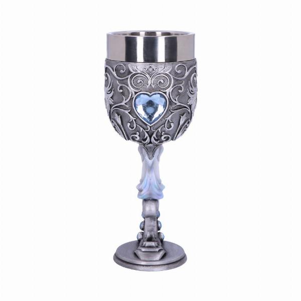 Photo #4 of product B5191R0 - Enchanted Hearts Twin Unicorn Heart Set of Two Goblets