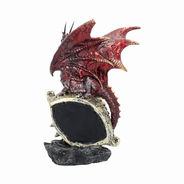 Photo #4 of product U2052F6 - Eye of the Dragon Light Up Red Figurine Ornament