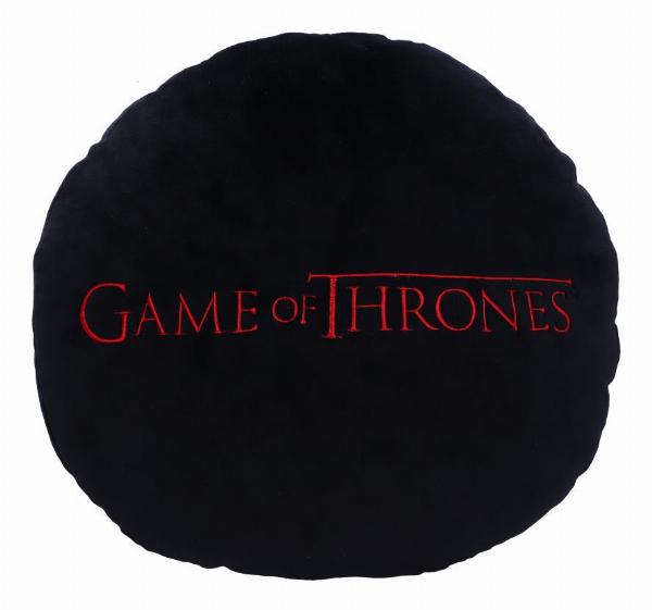 Photo #3 of product C6443X3 - Game of Thrones Targaryen Cushion Black and Red Size 40cm