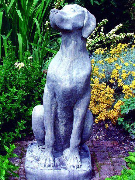 Photo of Great Dane Dog Stone Sculpture Female