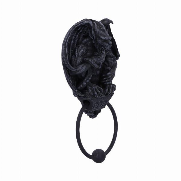 Photo #4 of product D5982W2 - Grotesque Gothic Door Knocker 21.8cm
