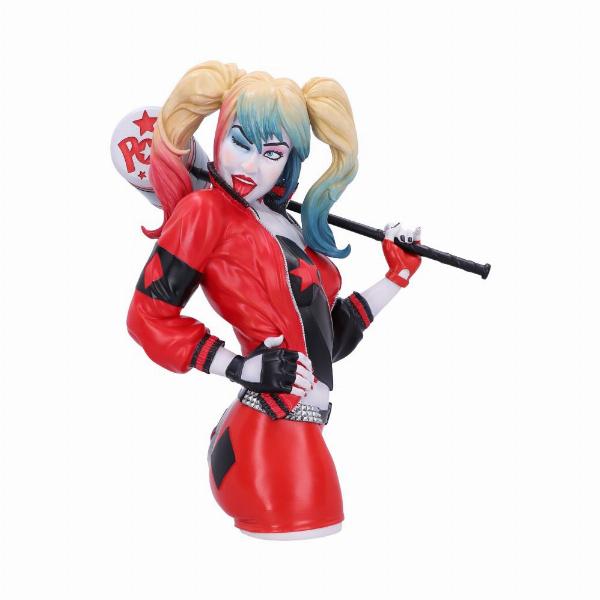 Photo #1 of product B6149W2 - Harley Quinn Bust 30cm