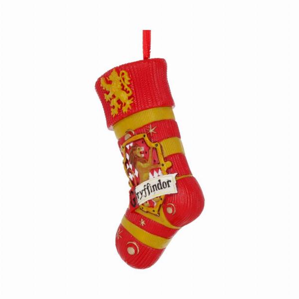 Photo #2 of product B5617T1 - Officially Licensed Harry Potter Gryffindor Stocking Hanging Festive Ornament